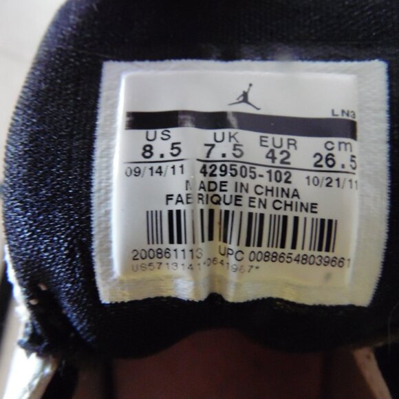 jordans mens size 8.5 shoes - Picture 11 of 11